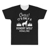 chill hungry wolf All Over Men's T-shirt