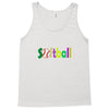 softball neon rhinestud Tank Top