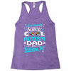 super cool autism dad Racerback Tank