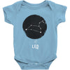 Leo Zodiac Sign Minimal Design Baby Bodysuit
