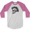 evil skull 3/4 Sleeve Shirt