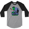 spooky city creatures   hockey team 3/4 Sleeve Shirt
