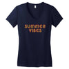 Summer Vibes Women's V-Neck T-Shirt