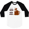 coffee lovers 3/4 Sleeve Shirt