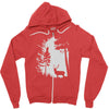 the woods Zipper Hoodie