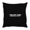 things aren't always black and white computer geek Throw Pillow