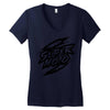 supermoto Women's V-Neck T-Shirt