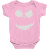 evil scary pumpkin face Baby Onesie