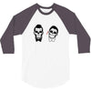 SKULL ON TWO FACE 3/4 Sleeve Shirt