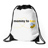 Mommy to Bee Baby Boy Drawstring Bags