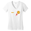 sheriff grimes Women's V-Neck T-Shirt