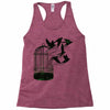 breaking through to freedom Racerback Tank