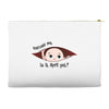 Excuse Me Is It April Yet Baby Boy Accessory Pouches
