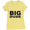 little dude Ladies Fitted T-Shirt