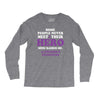 alzheimers awareness Long Sleeve Shirts