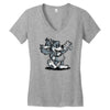 vintage banjo Women's V-Neck T-Shirt