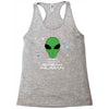 Sorry i Don't Speak Human Racerback Tank