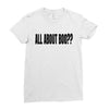 all about boo Ladies Fitted T-Shirt