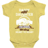 daddy and daughter  always heart to heart Baby Bodysuit