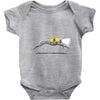 by a nose Baby Onesie