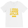 poof movie batman V-Neck Tee