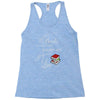 she reads books to live book lover Racerback Tank