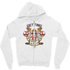 peach's gym Zipper Hoodie