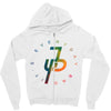jake paul colorful Zipper Hoodie
