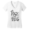 trick or treat halloween Women's V-Neck T-Shirt