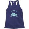 married men fishing club! Racerback Tank