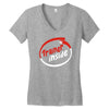 trainer inside Women's V-Neck T-Shirt