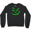 scary pumpkin halloween Crewneck Sweatshirt