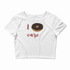 i donut care Crop Top