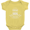 premium vintage 1976 classic perfectly aged limited edition Baby Bodysuit