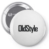 oldstyle Pin-back button