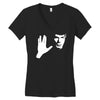 spock star trek leonard nimoy tribute Women's V-Neck T-Shirt