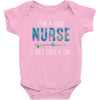 i'm a good nurse i just cuss a lot Baby Bodysuit