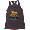 single mom's cools t shirts Racerback Tank