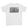 Animals Are Not Ingredients Youth Tee