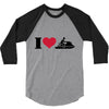 i love jet ski racing 3/4 Sleeve Shirt