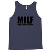 milf man i love fishing t shirt funny outdoors clever humor tee fisher Tank Top