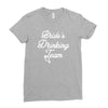 bride's drinking team diamond ring bachelorette Ladies Fitted T-Shirt