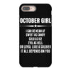 Super October Girl iPhone 8 Plus