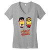 minion fighter Women's V-Neck T-Shirt