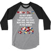 mama bear message 3/4 Sleeve Shirt