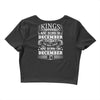 Real Kings Are Born On December 27 Crop Top