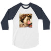michelangelo the prophet isaiah bubble gum 3/4 Sleeve Shirt