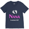 nana established 2017 V-Neck Tee