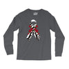 carcinoid cancer ribbon and rose Long Sleeve Shirts