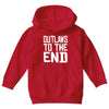 outlaws to the end 4 Youth Hoodie